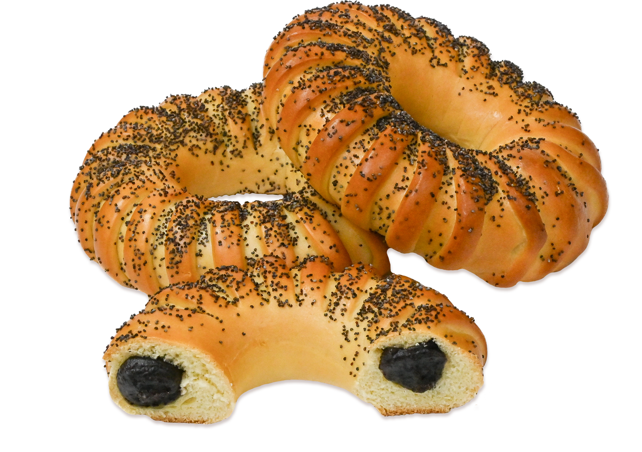 Булочка Витая с маком