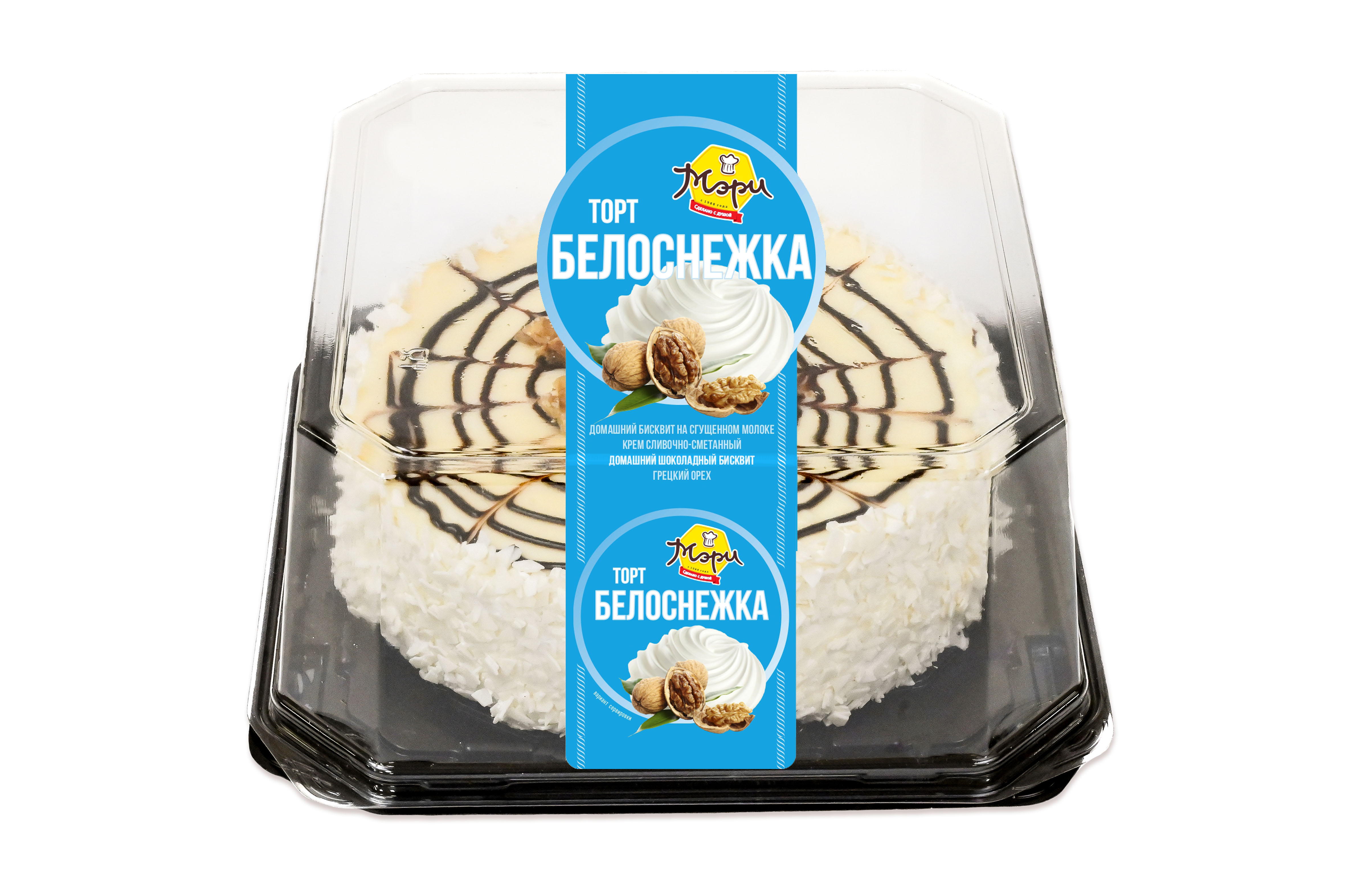 Торт Белоснежка