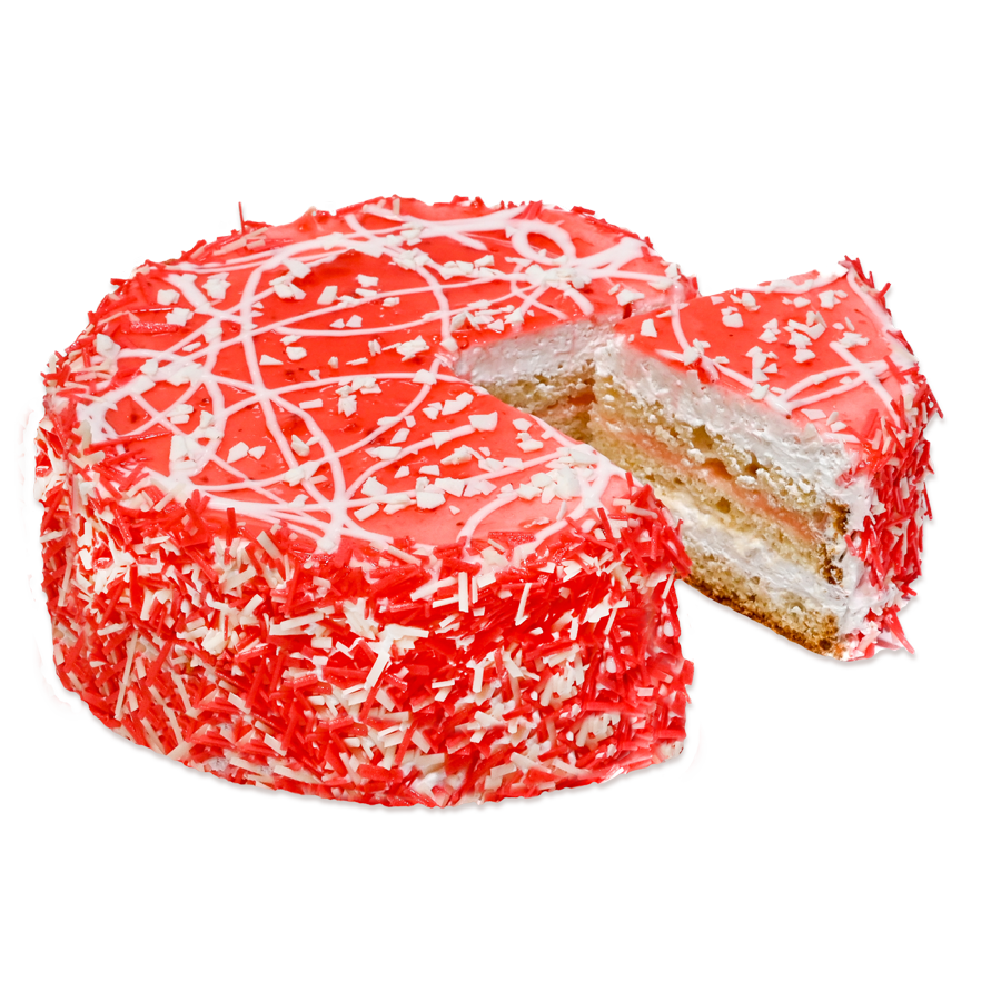 Торт Клубничка со сливками