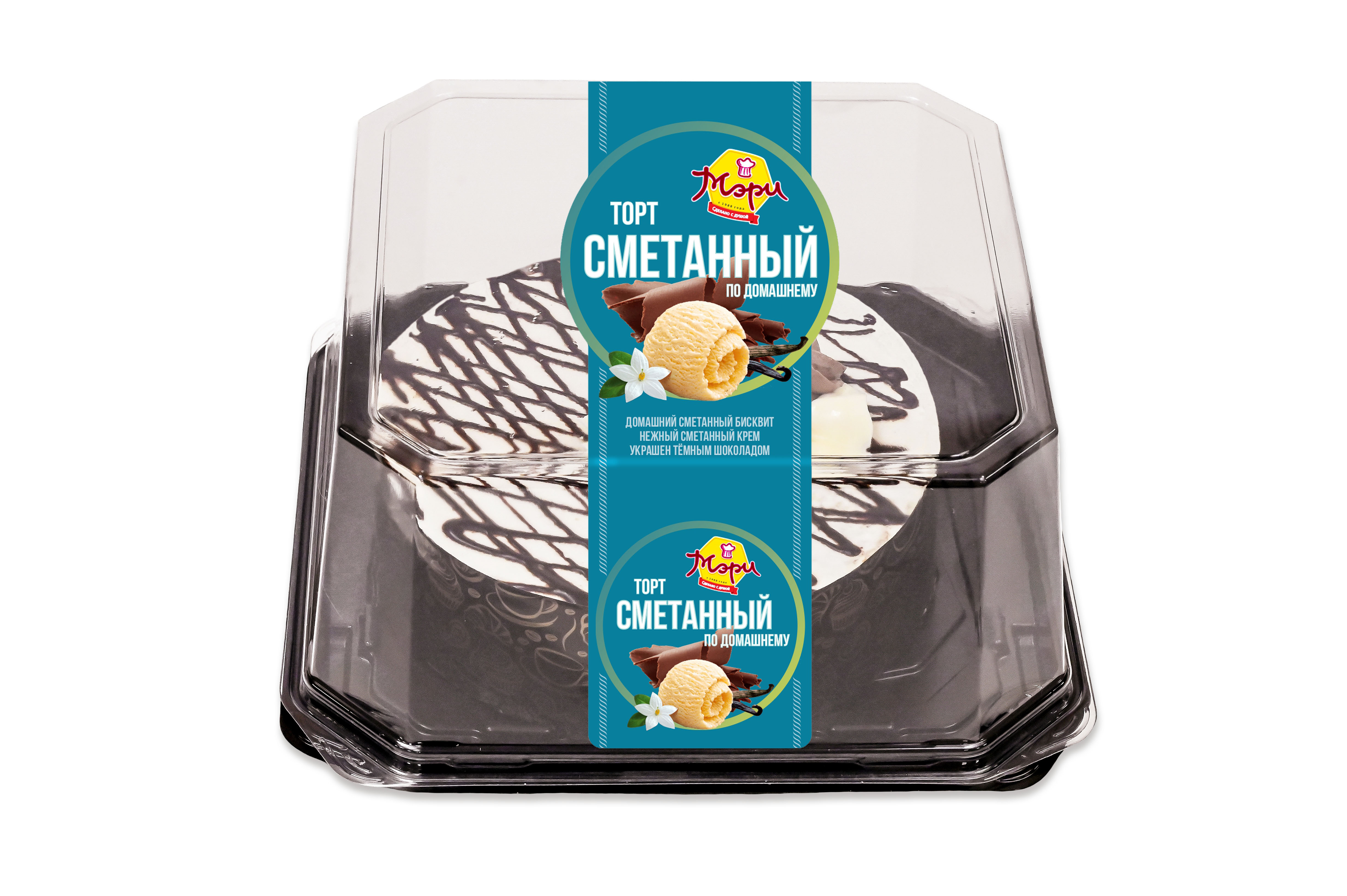 Торт Сметанный по домашнему